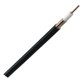Cable Coaxial Corrugado / 1/2 Pulgada / 305 m (1000 ft) / Doble Blindaje / Cubierta UV / Ultra Baja Pérdida