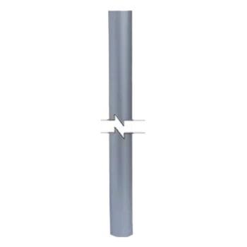 Mástil / 6 m (19.7 ft) / 2" diámetro / Acero inoxidable 304 / Calibre 18 estructural
