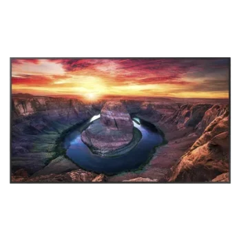 Pantalla Profesional LED / 55 Pulgadas / UHD 4K 3840x2160p / 500 Nits / Operación 24/7 / HDMI 2.0 y DisplayPort 1.2 / VESA 200x200 mm