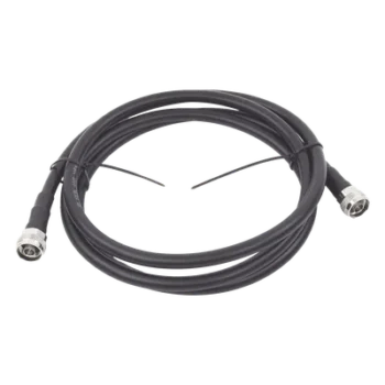 Cable Coaxial de RF / 50 Ω / 2 m (6.56 pies) / Conectores N Macho / Atenuación 19.7 dB/100m a 2.0 GHz