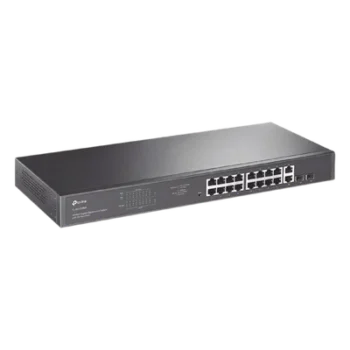 Switch PoE / 16 Puertos Gigabit / 2 SFP / 2 Combo / 250W PoE / 36 Gbps / Rackmount
