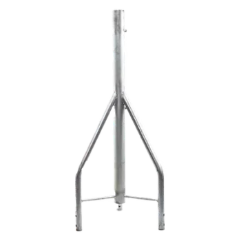Tramo de Remate / Tubo Industrial 1 1/4" Calibre 14 / Tubo Central 2 3/8" / Galvanizado Electrolítico / 7.3 kg / ISO 9001