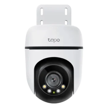 Cámara PTZ IP / 2K 3 Megapixel / 360° Panorámica Horizontal / 130° Vertical / Visión Nocturna Color / IR 29.9 m (98 ft) / Wi-Fi 2.4 GHz / IP65