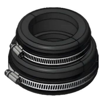 Bota de Caucho para Placa Pasamuro / 4" (101.6 mm) / EPDM Resistente a Intemperie / Diseño Universal / Sin Inserto