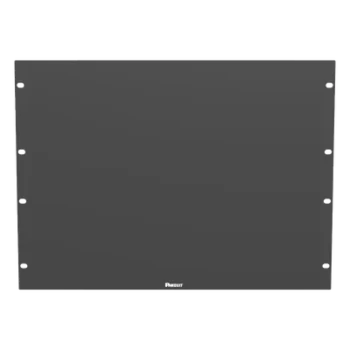 Tapa Ciega para Rack / 19 in / 8UR / Acero / Plano / Negro