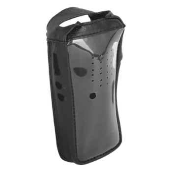 Funda Reforzada de Piel / Visor Frontal Transparente / 54 x 122 x 33 mm / 1.77 x 4.00 x 1.08 in