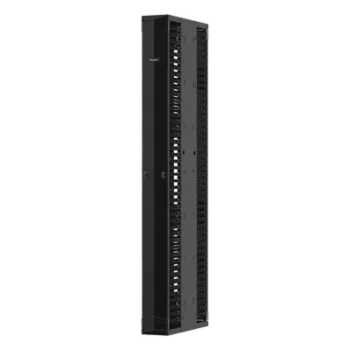 Organizador Vertical de Cables / Doble Cara Frontal y Posterior / 45U / 12in Ancho / Racks 2-Post y 4-Post