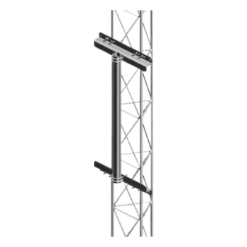Mástil para Torre de Tramo / 1 m (3.3 ft) / Galvanizado por Inmersión en Caliente / Compatible STZ30G STZ35G STZ45G / Soporte de Antenas Pesadas