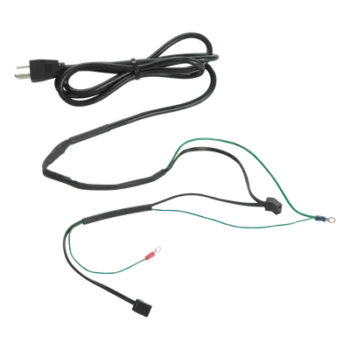 Cable de Alimentación con Termostato Integrado / 1.8 m (5.9 ft) / 115V / 10A / 2 Conectores para Ventiladores / Cobre