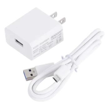 Cargador Micro-USB Profesional / 5 VCC / 1 A / Entrada 100-240 VCA / 1.94 x 1.67 x 0.96 in