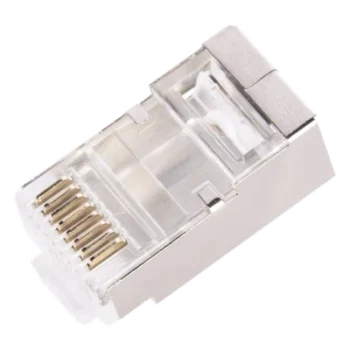 Conector RJ45 / Cat6 Blindado / FTP-STP / 100 Piezas / Industrial