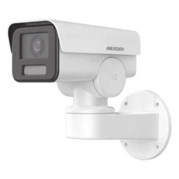 Cámara Bala IP PTZ / 4 Megapixel / Lente Motorizado 2.8-12 mm / IR 50 m (164 ft) / WDR 120 dB / PoE / IP66 / Micro SD / Microfono Integrado
