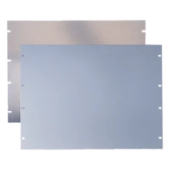 Tapa Ciega para Rack 19" / Aluminio 5052-H32 / 3U / Diseño Plano / Orificios EIA Estándar / 0.90 kg