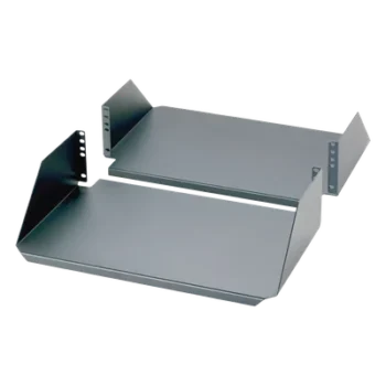 Charola de Montaje Rack / 19in y 23in / 136 kg (300 lbs) / 3UR / Aluminio / Frontal y Posterior