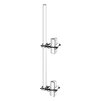 Mástil de Montaje Lateral / 1.9" (48.26 mm) / 6' (1.82 m) / Acero Galvanizado / Torres Super Titan Secciones 1-21