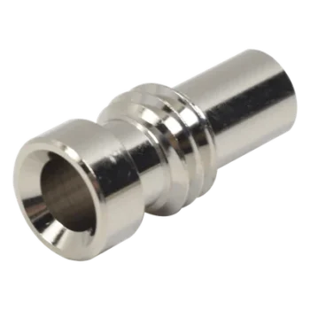 Adaptador / Reductor coaxial / Cables RG-8/X, BELDEN 9258, RG-59/U, BELDEN 8241 / Cuerpo níquel / Ensamble roscable