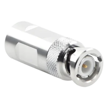 Conector BNC Macho / Auto-sujetado / 50 Ω / 0–4000 MHz / Para cable FSJ150A