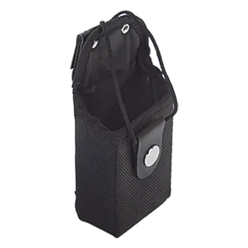 Funda de Nylon Reforzada para Radio / Broche Frontal / Forro de Vinilo Resistente a Baterías / Zona Abierta PTT y Audio / 58 x 85 x 37 mm