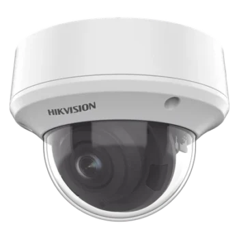 Domo TURBOHD 5 Megapixel / Lente Motorizado 2.7 - 13.5 mm / IR EXIR 40 mts (131 ft) / TVI-AHD-CVI-CVBS / IK10 / IP67 / dWDR / 12 Vcc / 24 VCA