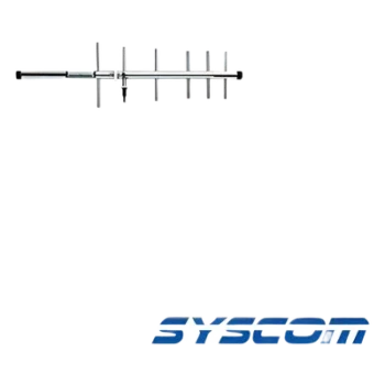 Antena Base Direccional / Yagi 6 Elementos / 896-970 MHz / 9 dBi / 74 MHz BW