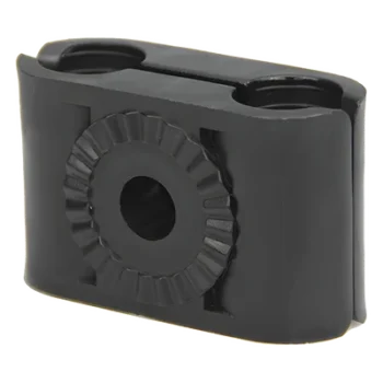 Sujetador Plástico para Cable Coaxial / 7/8" / Doble Capacidad / Montaje Varilla 3/8" o M10 / Rango 1.063 a 1.122"