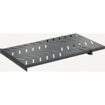 Charola para Rack de 19" / 4 Postes / 1 UR / Capacidad 124.7 kg / Profundidad 23.5 in (596.9 mm) / Ajustable en Profundidad
