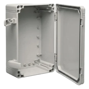 Gabinete Industrial / Tipo NEMA 4X / IP66 / ABS / 300 x 200 x 180 mm (11.81 x 7.87 x 7.09 in) / Panel Ajustable / RAL 7035