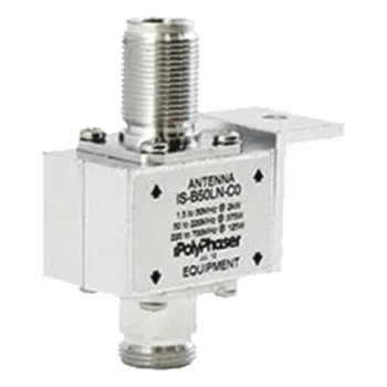 Protector Coaxial RF / 10-1000 MHz / 50 Ω / N Hembra / Bloqueo DC / 20 kA / Mampara