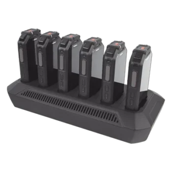 Multi-Cargador de Escritorio / 6 Ranuras / 5V 2A por Puerto / 100-240V / 1.05 x 0.49 x 0.18 pies