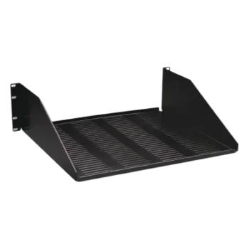 Charola para Rack / Ventilada / 3UR / Aluminio 2.5mm / 22.7kg / 438mm / 19in