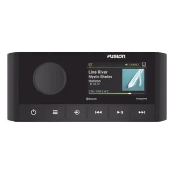 Estéreo Marino / Panel IPX7 / Pantalla LCD 2.7" / Bluetooth 10m / Amplificador Clase D 200W / NMEA 2000 / 68x157x127 mm