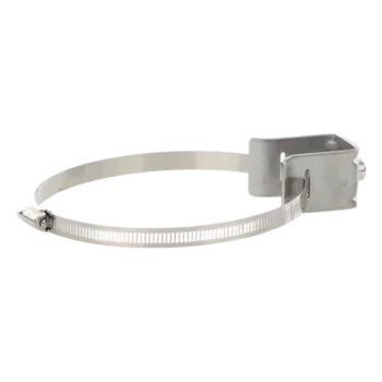 Adaptador de Separación y Sujeción / Orificio Roscado 3/8 in / Abrazadera 5 a 6 in / Acero Inoxidable 304 / Kit 10 Piezas