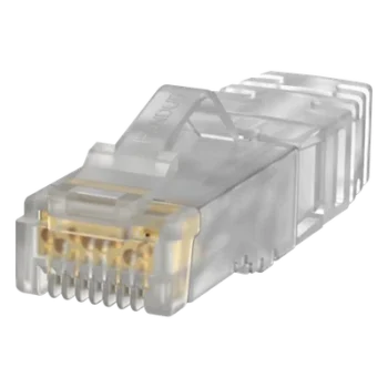 Plug RJ45 / Cat6A / UTP / 26 AWG / 50μin Oro / 100 Piezas