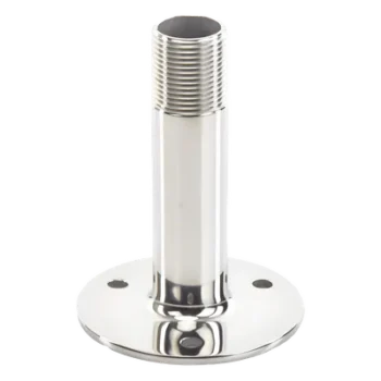 Montaje Recto / Acero Inoxidable / 4 in Alto / 3 in Base / Rosca 1-1/4 in / 0.26 kg