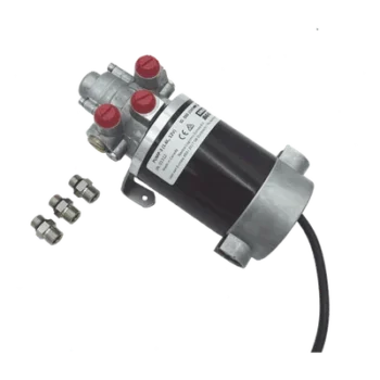 Bomba Hidráulica Reversible / 12V DC / Flujo 1.6 L/min (98 cu.in/min) / Cilindro 160-550 cc (9.8-33.5 cu.in) / Conexiones ORB / SteadySteer