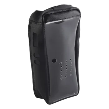 Funda de piel reforzada / Visor frontal transparente / 58 x 178 x 41.5 mm / Compatible NX-200/300/203/303