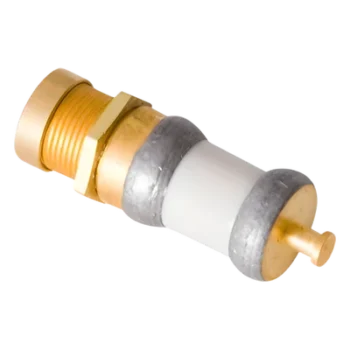 Capacitor Variable de Aire / 1-20 pF / 250 VDC / Q>5000 / 6 GHz Autoresonancia / L=12,44 mm (0,041 ft)