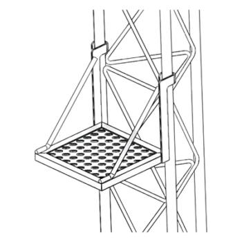 Plataforma de Descanso / Torre STZ35G / Diseño Ergonómico / Resistente a Clima Extremo / Instalación Rápida