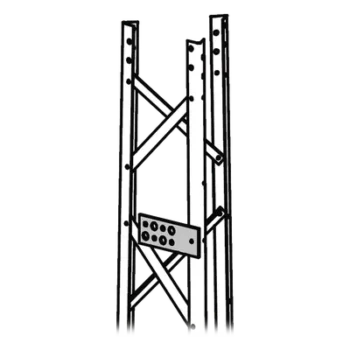 Guía de Cableado de Comunicación / Galvanizado en Inmersión en Caliente / Compatible Línea TITAN / 3 Unidades por Sección