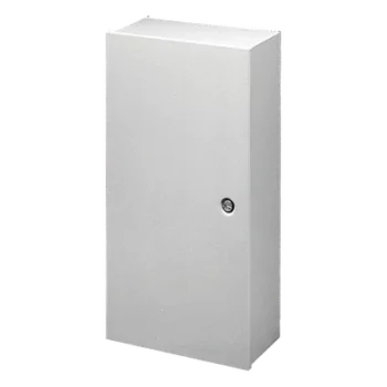 Gabinete de Bisagra Continua / Tipo 1 / 914 x 1219 x 235 mm (36 x 48 x 9.25 pulgadas) / Acero / Gris ANSI 61