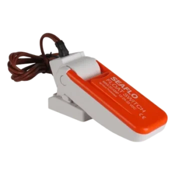 Interruptor de Nivel para Bomba de Sentina / 12-24-32 VDC / 20 Amperios / Agua Dulce y Salada / Flotador Mecánico