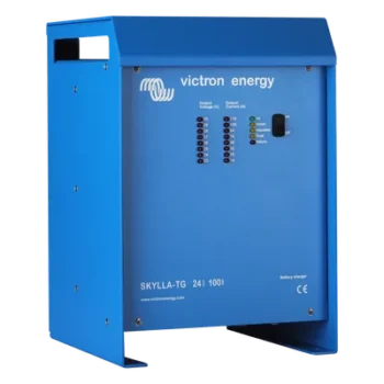 Cargador de Baterías Marino / 24 V / 100 A / Entrada Universal 90-265 VCA y 90-400 VCC / Bancos 500-1000 Ah / Homologación GL Categoría C EMC1
