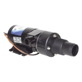 Bomba Maceradora / 12 Vcd / Caudal 43 l/min a 3 m / Altura Máxima 6 m / Entrada 38 mm (1½") / Descarga 25 mm (1") / Autocebante 0,6 m
