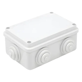 Caja de Derivación Estanca / PVC Libre de Halógenos / 6 Entradas / IP55 / IK08 / 120x80x50 mm / -24 a 60°C