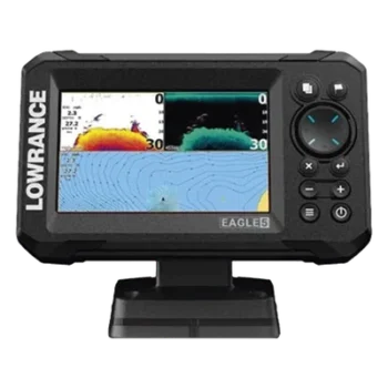 Ecosonda / Pantalla IPS 5 pulgadas / Transductor 50/200 kHz / CHIRP / DownScan 800 kHz / C-MAP Discover
