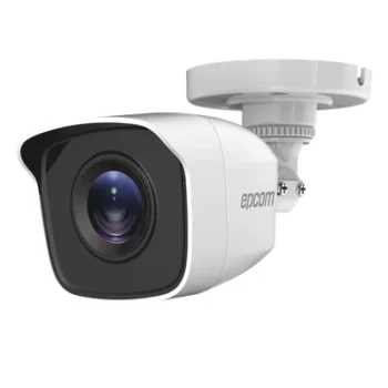 Cámara Bala TURBOHD / 5 Megapixel / Lente 2.8 mm / IR EXIR 20 m (65.6 ft) / IP66 / 4 Tecnologías / Policarbonato