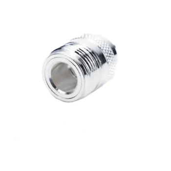 Conector N Hembra / Anillo Plegable / RG-58/U / Níquel-Oro-Teflón / 50Ω