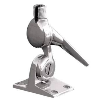 Soporte de Montaje de Cremallera / Acero Inoxidable / Diseño sin Tuercas / Dientes de 5° / Liberación Rápida / Rosca 1"-14 / Superficies Inclinadas