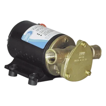 Bomba de sentina / 12 Vcd / 24 lpm (6,3 gpm) / Altura 10 pies (3 m) / Cuerpo bronce / Puertos 1 pulgada