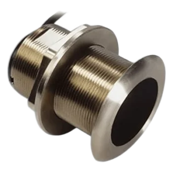 Sonda de Frecuencia Dual / 50/200 kHz / 600 W / Ancho de Haz 45°-12° / Profundidad Máxima 1200 ft (365.8 m) / Medición de Profundidad y Temperatura / Cable 33 ft (10.1 m) / 8 Pines